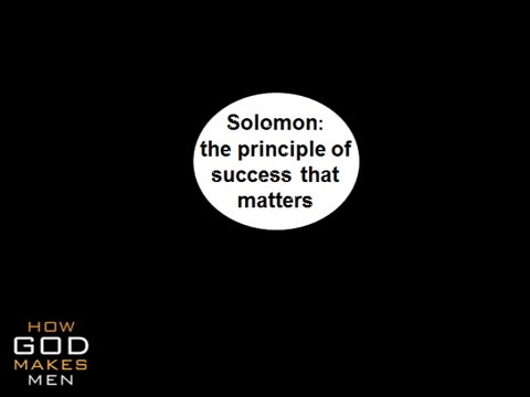 Solomon: The Principle of Success that Matters