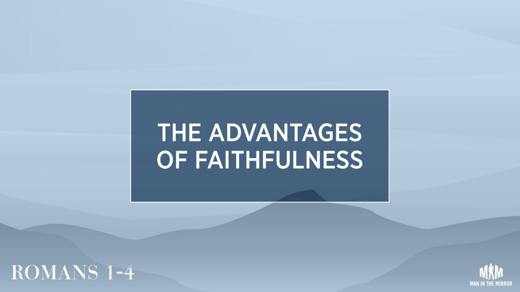 Are there truly any benefits to being faithful? Can we all agree that remaining faithful can get frustrating? That frustration leads us to not being fully committed or bargaining to make things fit our personal standards.

Join Khayree Pender as he helps us answer the question: What haven’t we been faithful in? And then encourages us to give it another try.

Verses referenced in this lesson:
Romans 3:1 – 3:8
---------------------
Find more information, transcripts, Bible studies near you, and more at https://mimbiblestudy.com

Help us to continue this vital ministry by partnering with us: https://mimbiblestudy.com/give

Learn more about Man in the Mirror at http://maninthemirror.org