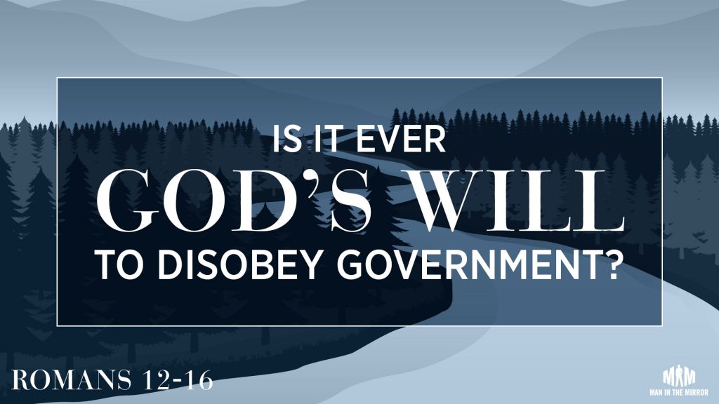 Trash-talking government is popular sport, but is that biblical? Governments are God’s servants for your good. Are you confident or confused about your duty as a citizen? For example, what should you do when the government doesn’t do its duty? Are there boundaries you should not cross?

Tune in and let Patrick Morley help you think through your duty as a believer, the duty of government, and what to do when the government is in conflict with God. Join us! If you’re not already in a group, invite some men to watch the video and discuss the downloadable questions together. We will always be stronger together.

Verses referenced in this lesson:
Romans 13:1-7

---------------------
Find more information, transcripts, Bible studies near you, and more at https://mimbiblestudy.com​

Help us to continue this vital ministry by partnering with us: https://mimbiblestudy.com/give​

Learn more about Man in the Mirror at http://maninthemirror.org​